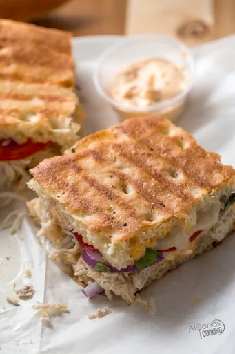 Frontega Chicken Panini Sandwich Recipe {Panera Bread Copycat}