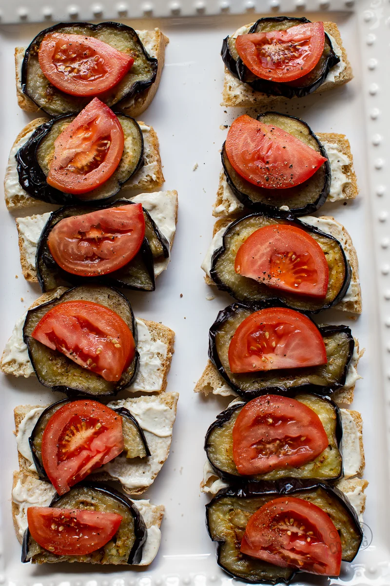 Roasted Eggplant Sandwich