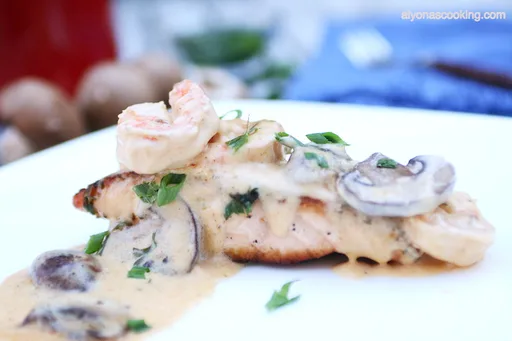 Salmon Alfredo