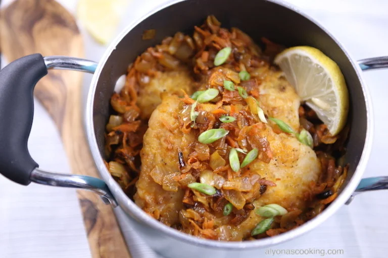 Simmered Breaded Swai Fish Fillets