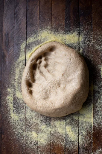 Masa de pizza integral