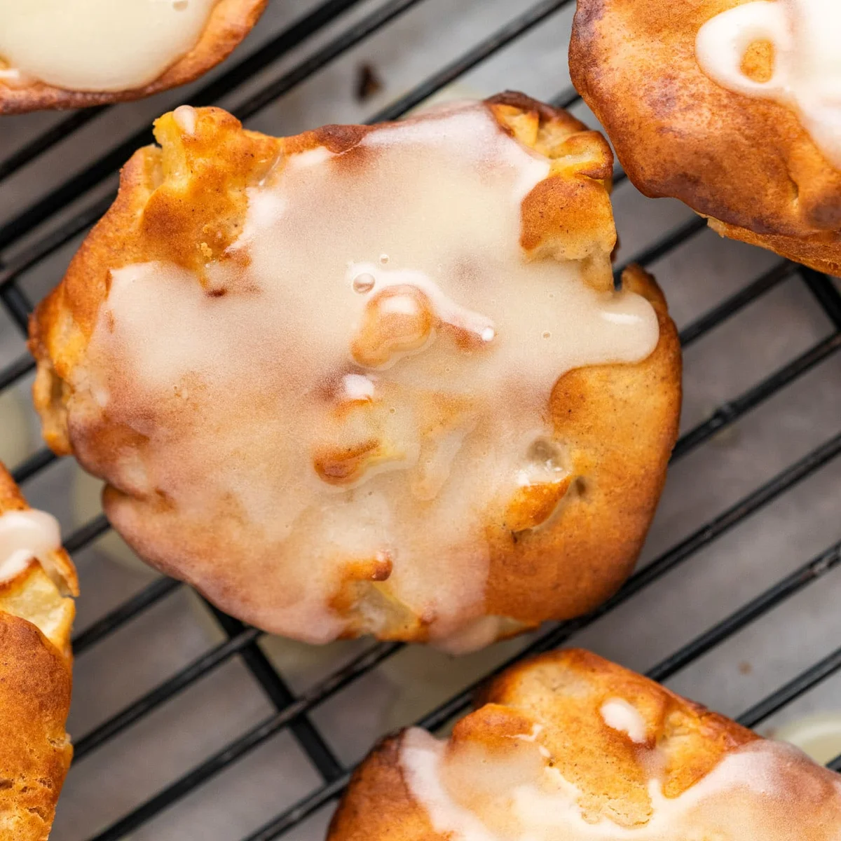 Air Fryer Apple Fritters