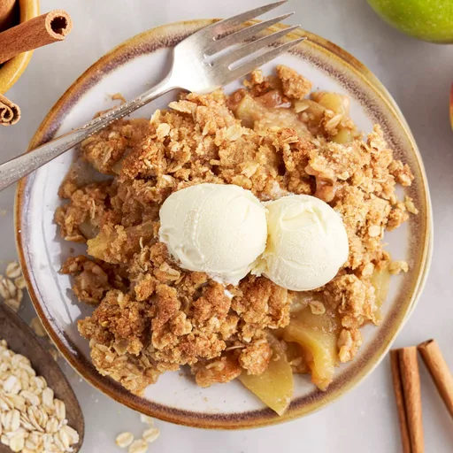 Crumble de manzana