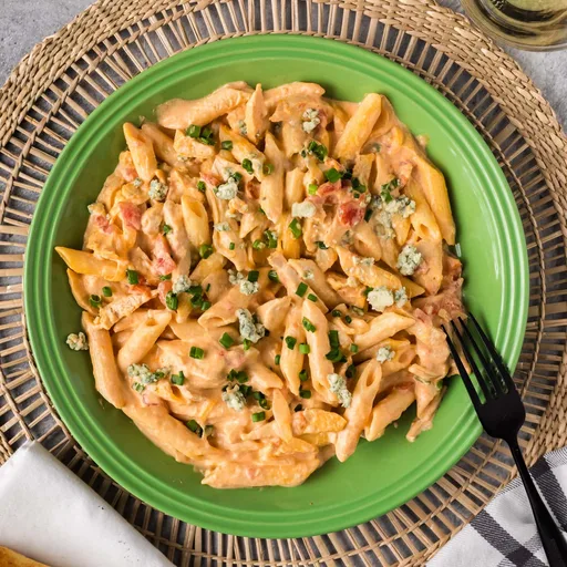 Pasta con pollo al estilo Búfalo