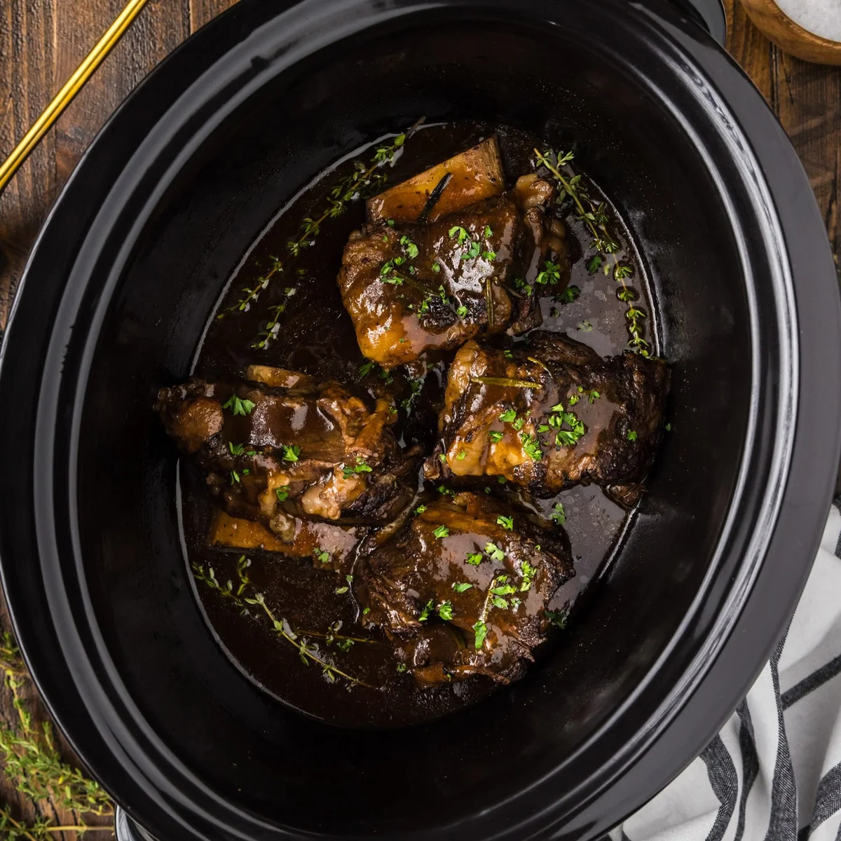 Crockpot Beef Short Ribs
