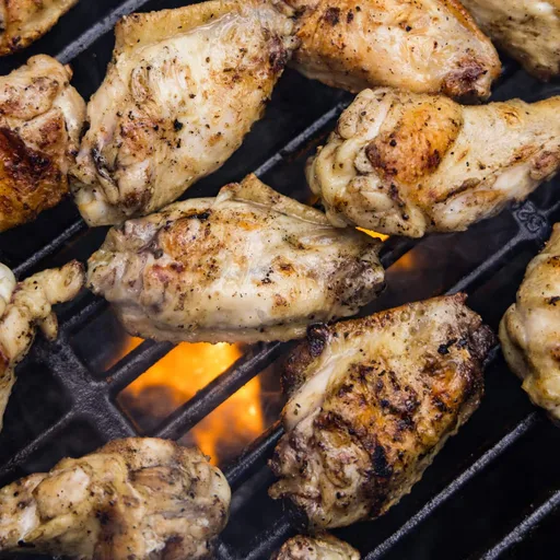 Alitas de pollo a la parrilla