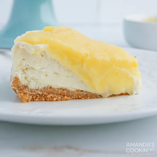 Tarta de queso con crema de limón en Instant Pot