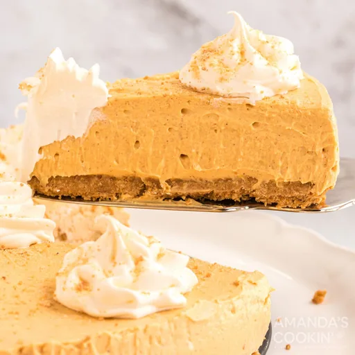 Tarta de queso con calabaza sin horno
