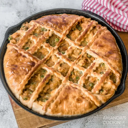 Pumpkin Chicken Pot Pie
