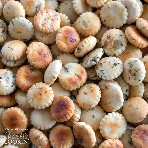 Galletas de ostra sazonadas al estilo ranchero