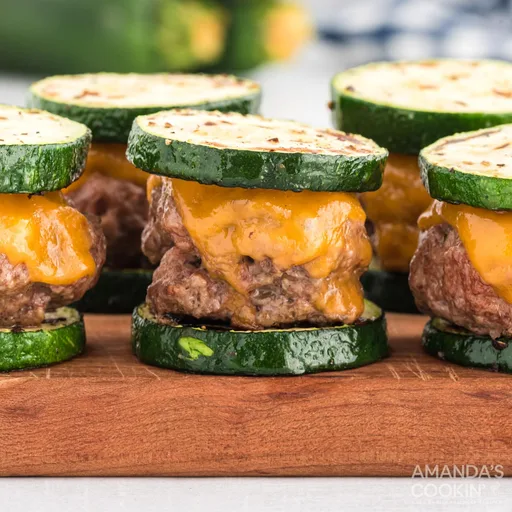 Mini Hamburguesas de Calabacín