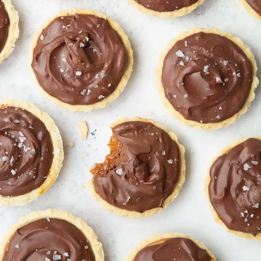 Baileys Salted Caramel Mini Chocolate Tarts Recipe