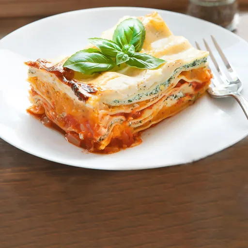 Receta de lasaña de calabaza butternut y ricotta