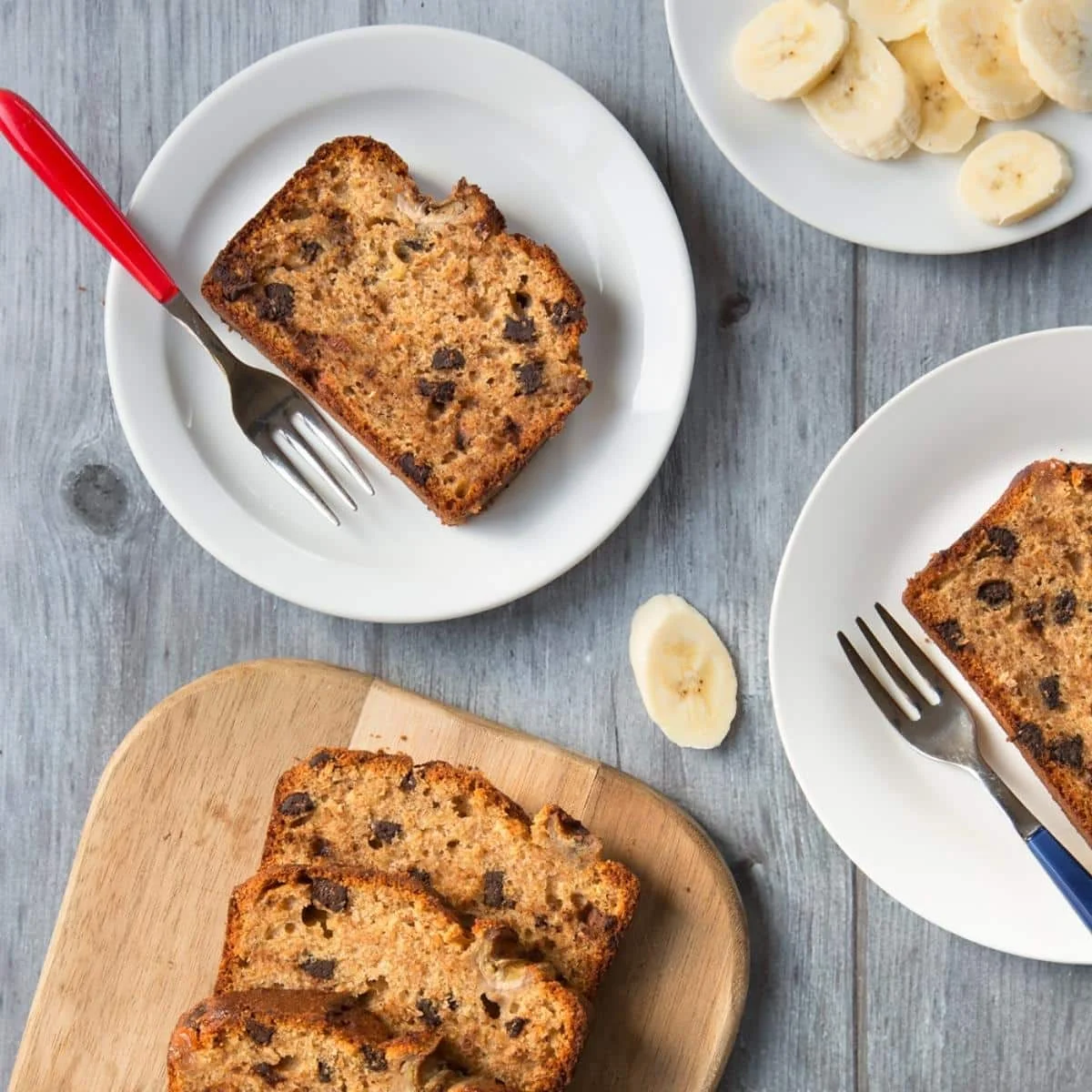 Dark Chocolate Chip Banana Bread Recipe