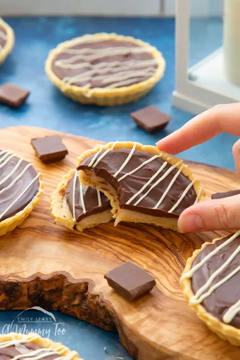 Mini tartaletas de chocolate