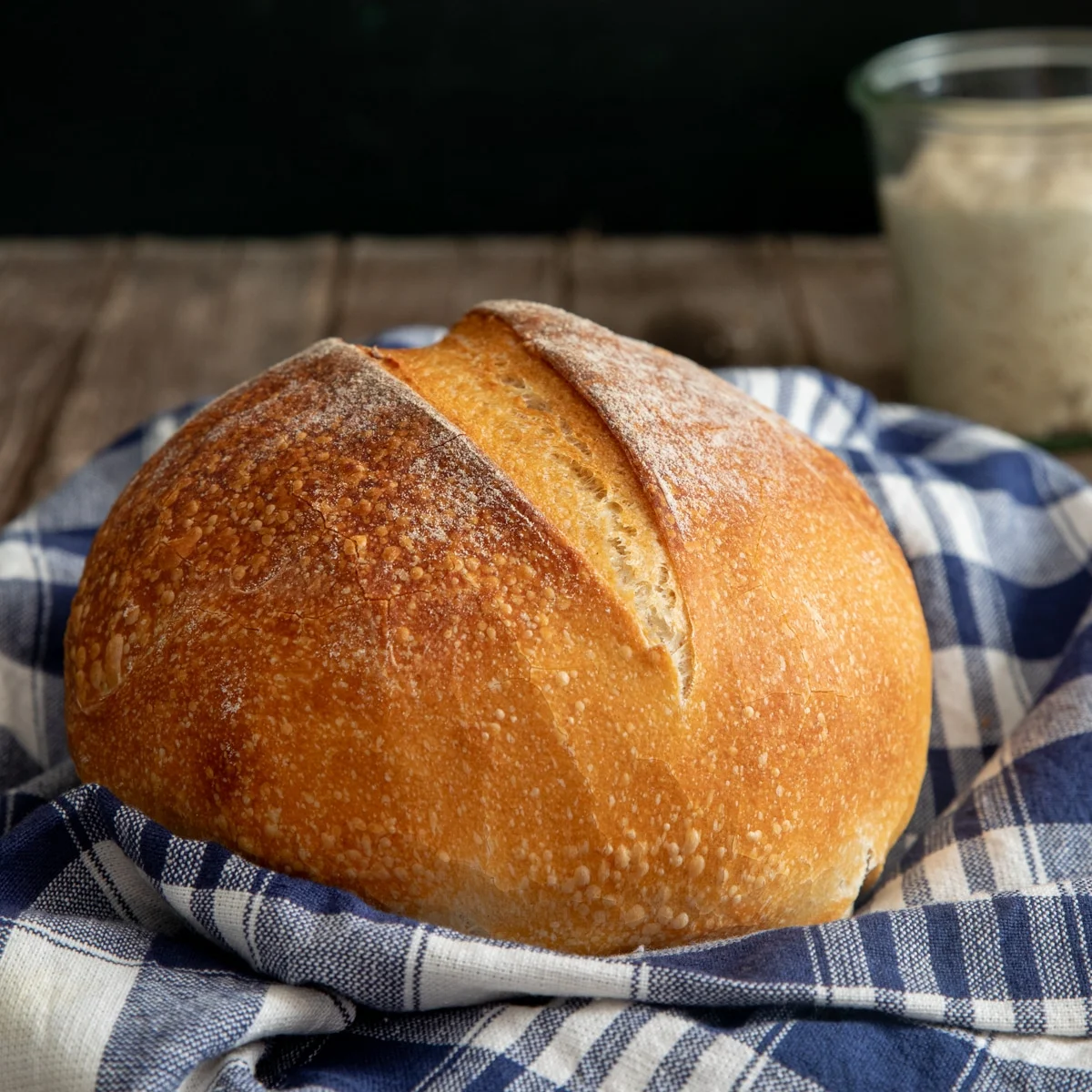 Pane facile con lievito madre
