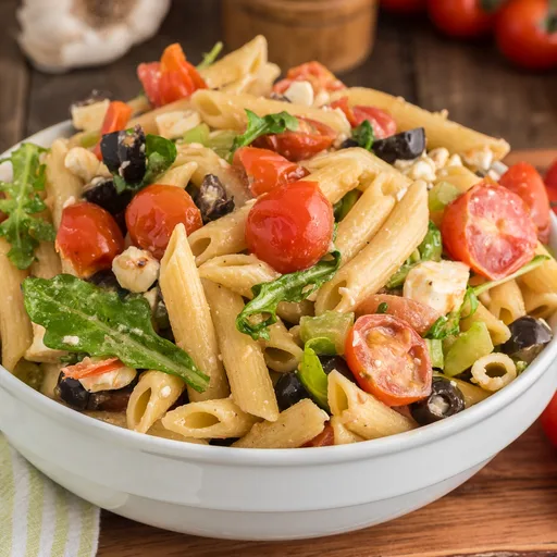 Ensalada de pasta mediterránea