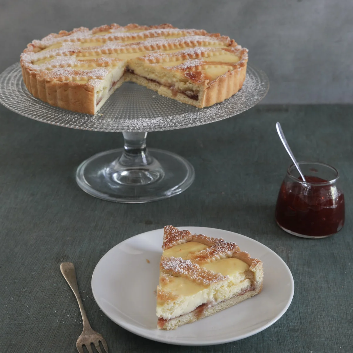 Simple Italian Ricotta Crostata