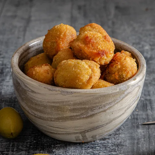 Ascoli-style olives (Olive all’Ascolana)