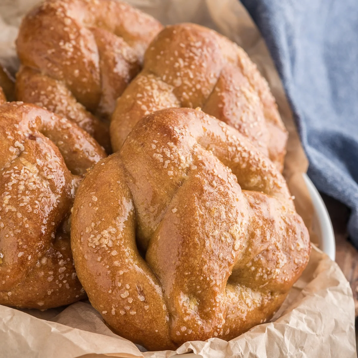Soft Homemade Pretzels