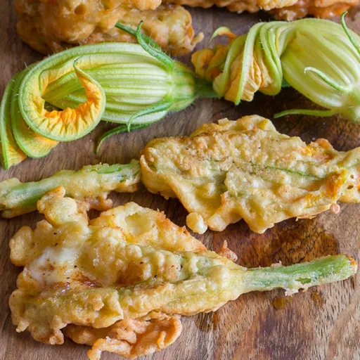 Stuffed Zucchini Flowers