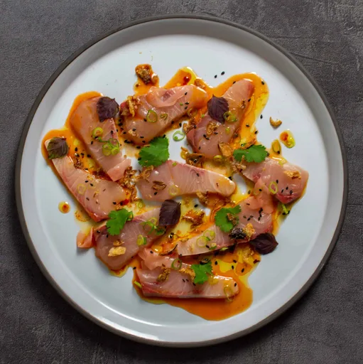 Asian Kingfish Crudo