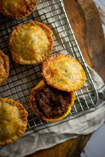 Beef & Vegemite Pies