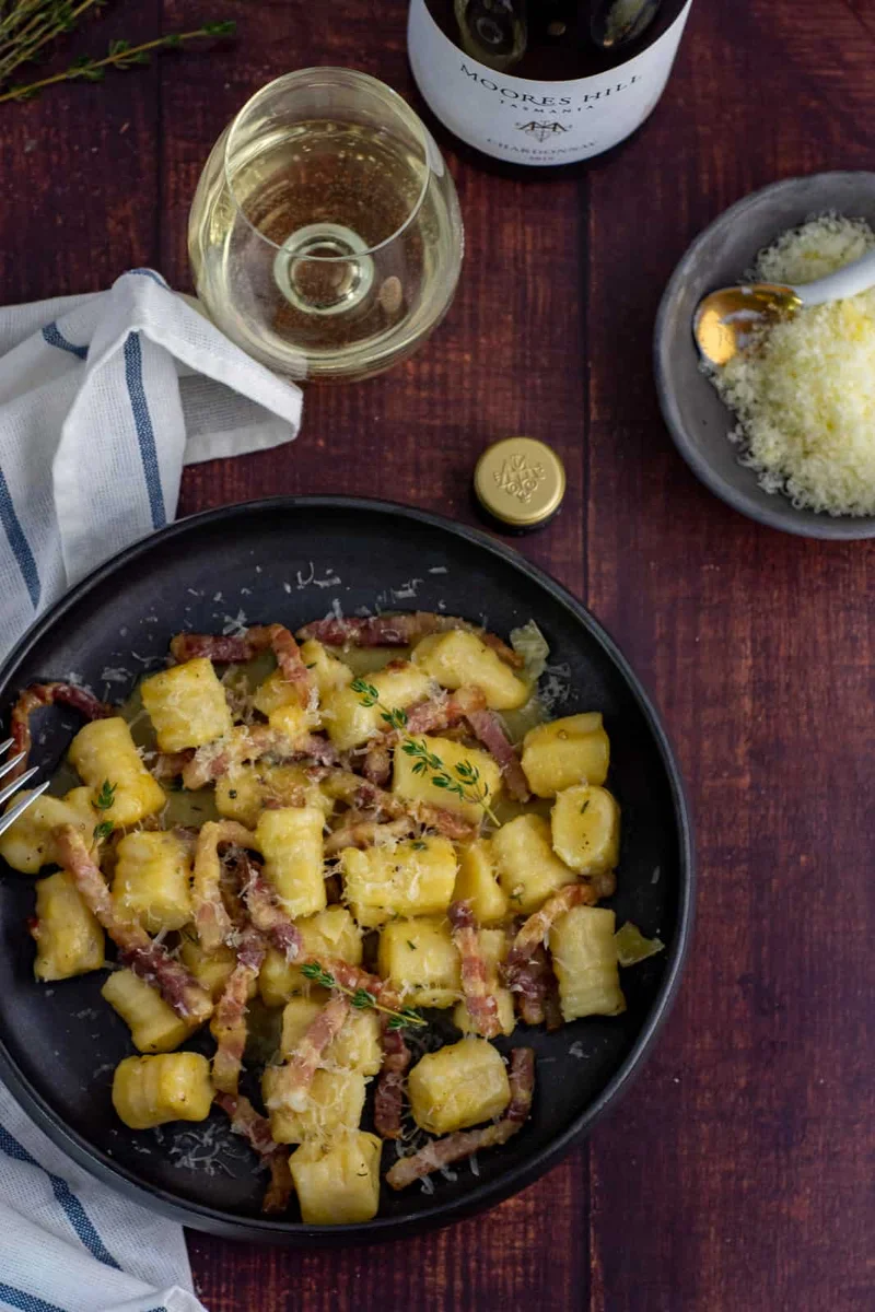 Gnocchi Carbonara