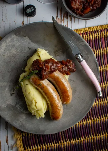 Gourmet Bangers and Mash