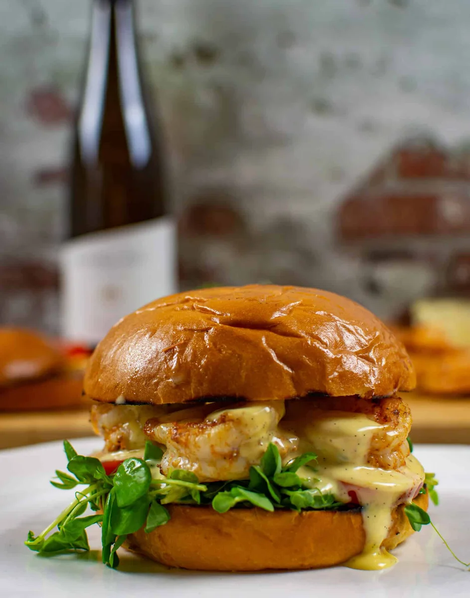 Grilled Prawn Sandwich