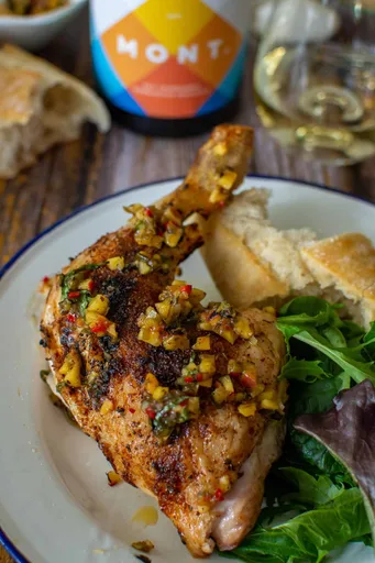 Grilled Spatchcock Chicken
