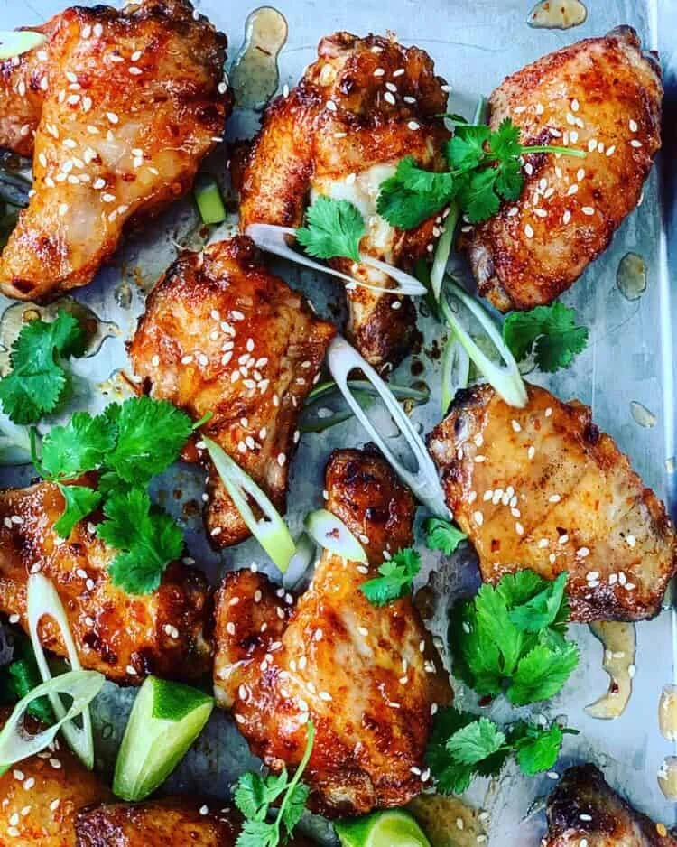 Pineapple Chicken Wings