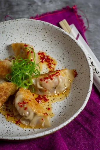 Empanadillas de Cerdo y Gambas