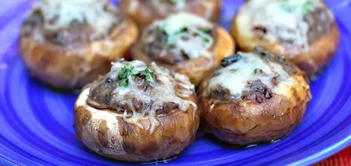 Champiñones rellenos