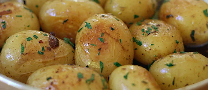 Papas en Mantequilla