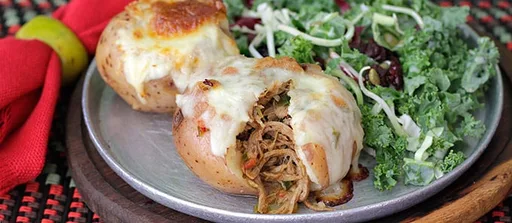 Papas rellenas al horno