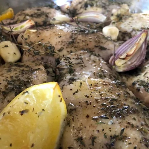 Pollo a la provenzal