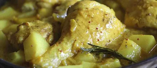 Pollo en salsa de mostaza
