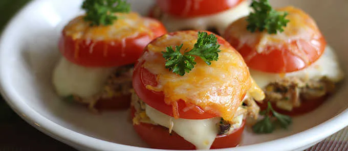 Tomates con Atún al Horno