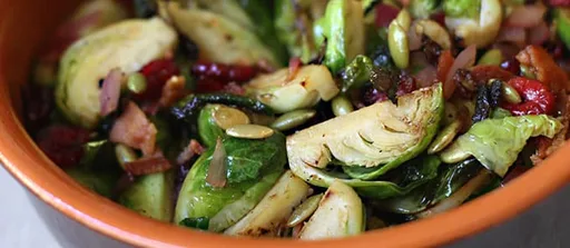Ensalada de coles de Bruselas