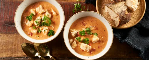 Fish soup (Suppe med fisk)