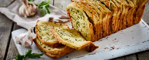 Pull-apart hvidløgsbrød