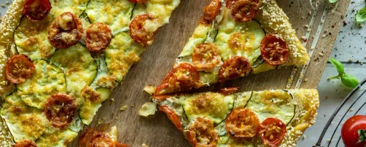 Pizza de papel de arroz