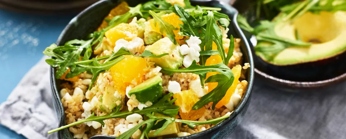 Bulgur med avokado