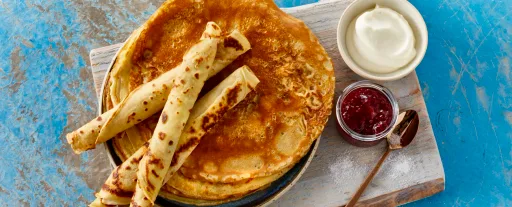 Pannkakor utan ägg