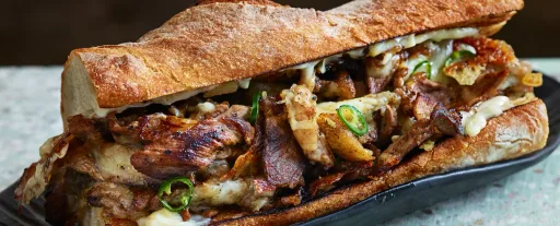 Sándwich Philly cheese steak