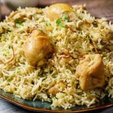 White Chicken Pulao Recipe Bengali | চিকেন পোলাও
