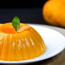 Mango Pudding in Bengali | আমের পুডিং