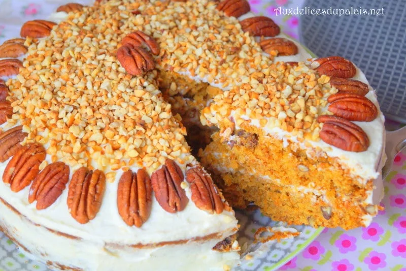 Gâteau aux carottes américain (Carrot cake)