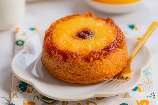 Gâteau moelleux renversé à l’ananas